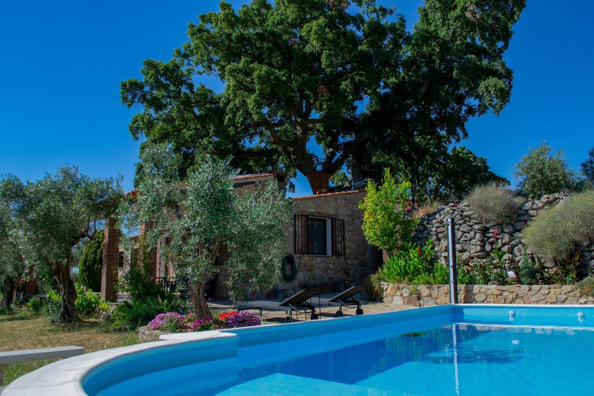 Casa Rural La Recuera Montánchez Eksteriør bilde